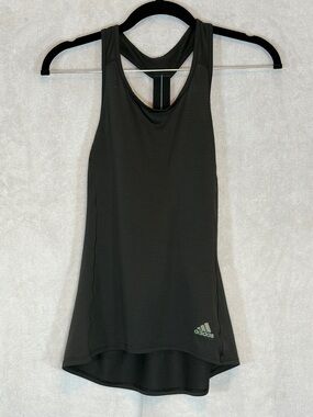 adidas - Black - Racerback Running Tank - Small